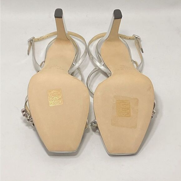 Jimmy Choo Meira Embellished Patent Leather Sandals size 39 - Picture 12 of 13